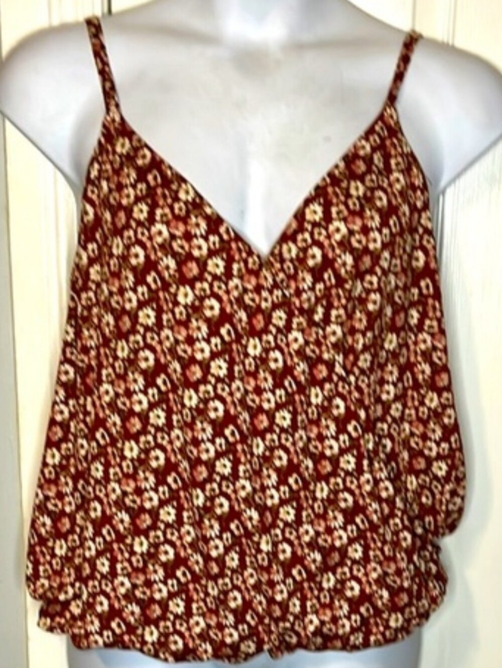 Socialite Floral Spaghetti Strap Top